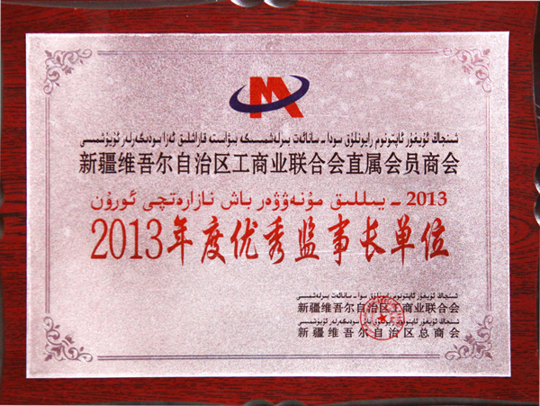 2013年度優秀監事長單位